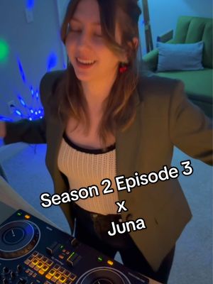Season 2 Episode 3 x Juna 🪩🕺💓 these songs were made for each other! #womenwhoDJ #mashup #glassanimals #clairo #dj @Glass