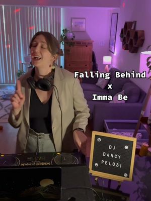 Imma be falling behind 💃🪩❤️‍🔥  The mashup you never knew you needed 🤭 #womenwhoDJ #mashup #vibes #dance #dj #fridayeve #