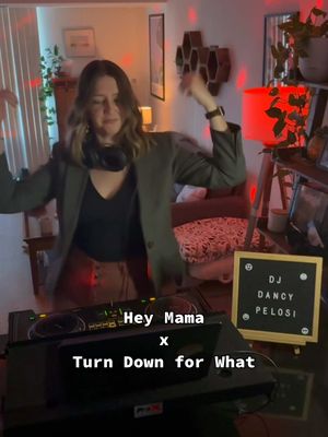 New month, new mashup: Hey Mama x Turn Down for What 🥳💃🪩 Why does it feel like these songs were made for each other ??? 
