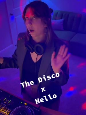 The Disco x Hello 🕺🪩👋  I’ll be playing this mashup live this Saturday at Diatribe Brewing Co in Asheville from 4-6. Come