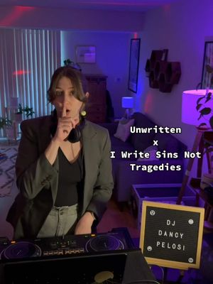 Unwritten x I Write Sins Not Tragedies 💃🪩🌈👰🏻‍♀️🕺 #womenwhoDJ #mashup #vibes #dance #DJ #fridayeve #natashabedingfield #p