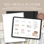 NEW 2024 Digital Planners thumbnail