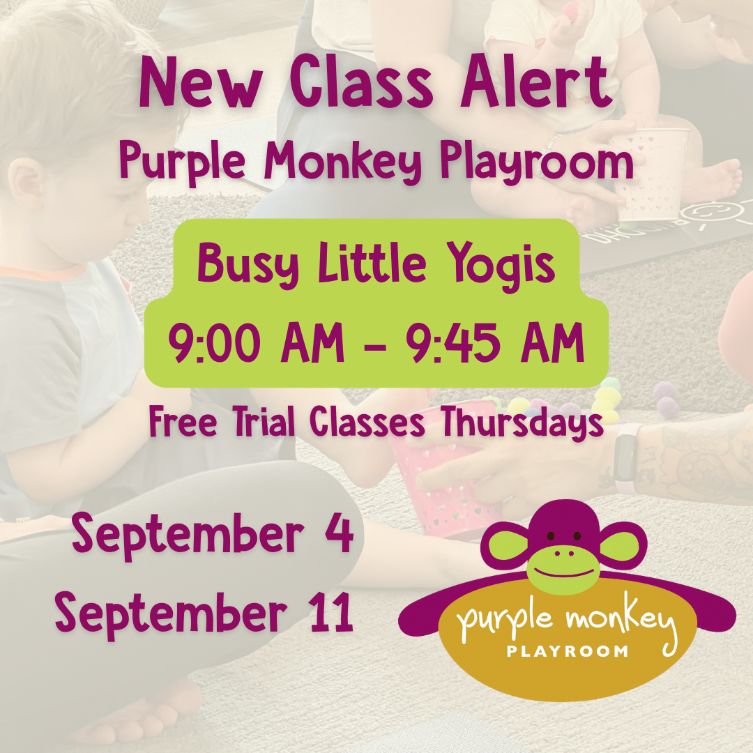 Busy Little Yogis @ Purple Monkey Playroom thumbnail