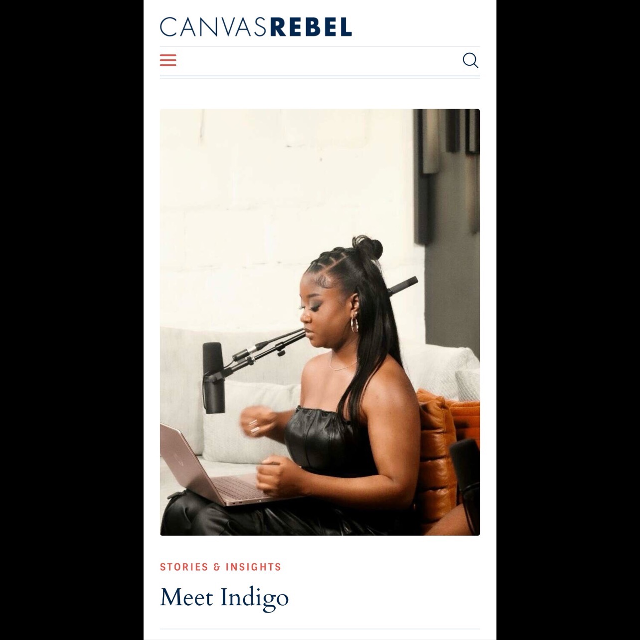 Canvas Rebel: Meet Indigo thumbnail