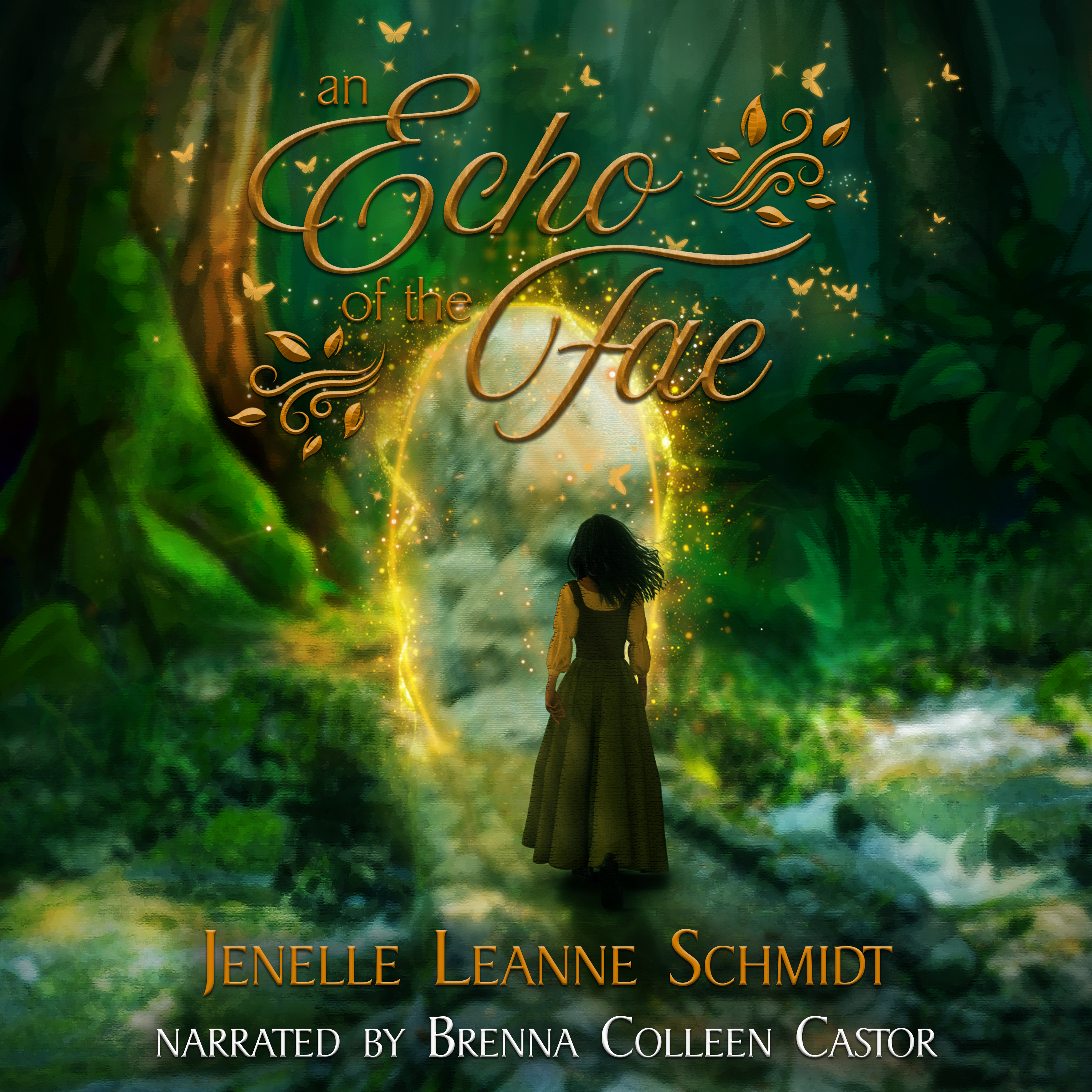 An Echo of the Fae: middle grade portal fairy tale thumbnail