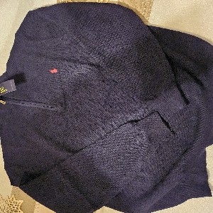 Mens Long Sleeve Polo Sweater thumbnail