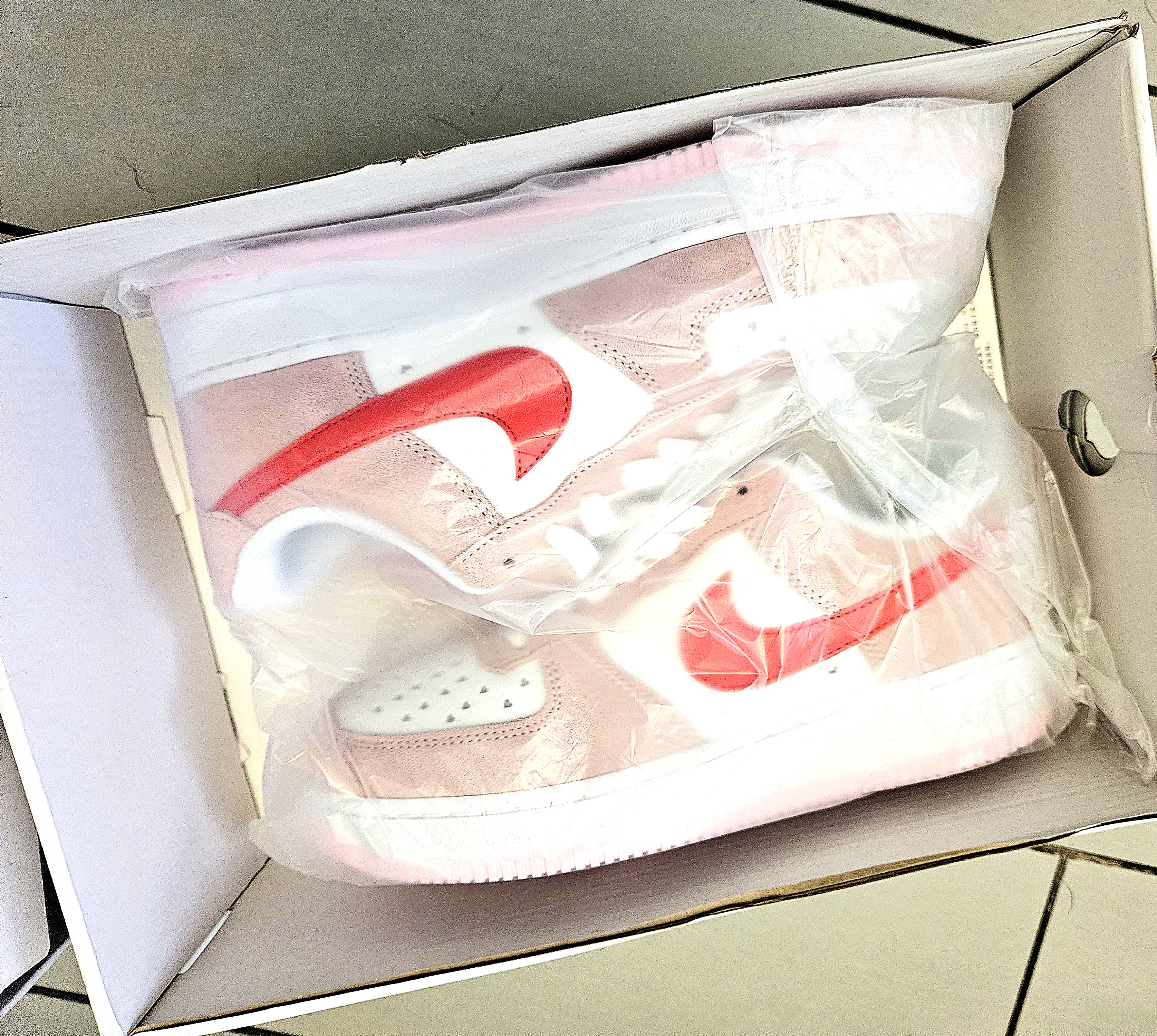 Pink & Red AF1 thumbnail