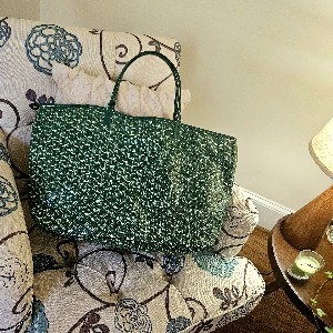 Large Green Tote bag thumbnail