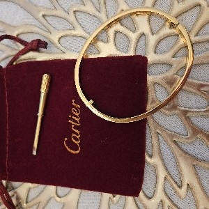 Gold Bangle Bracelet  thumbnail