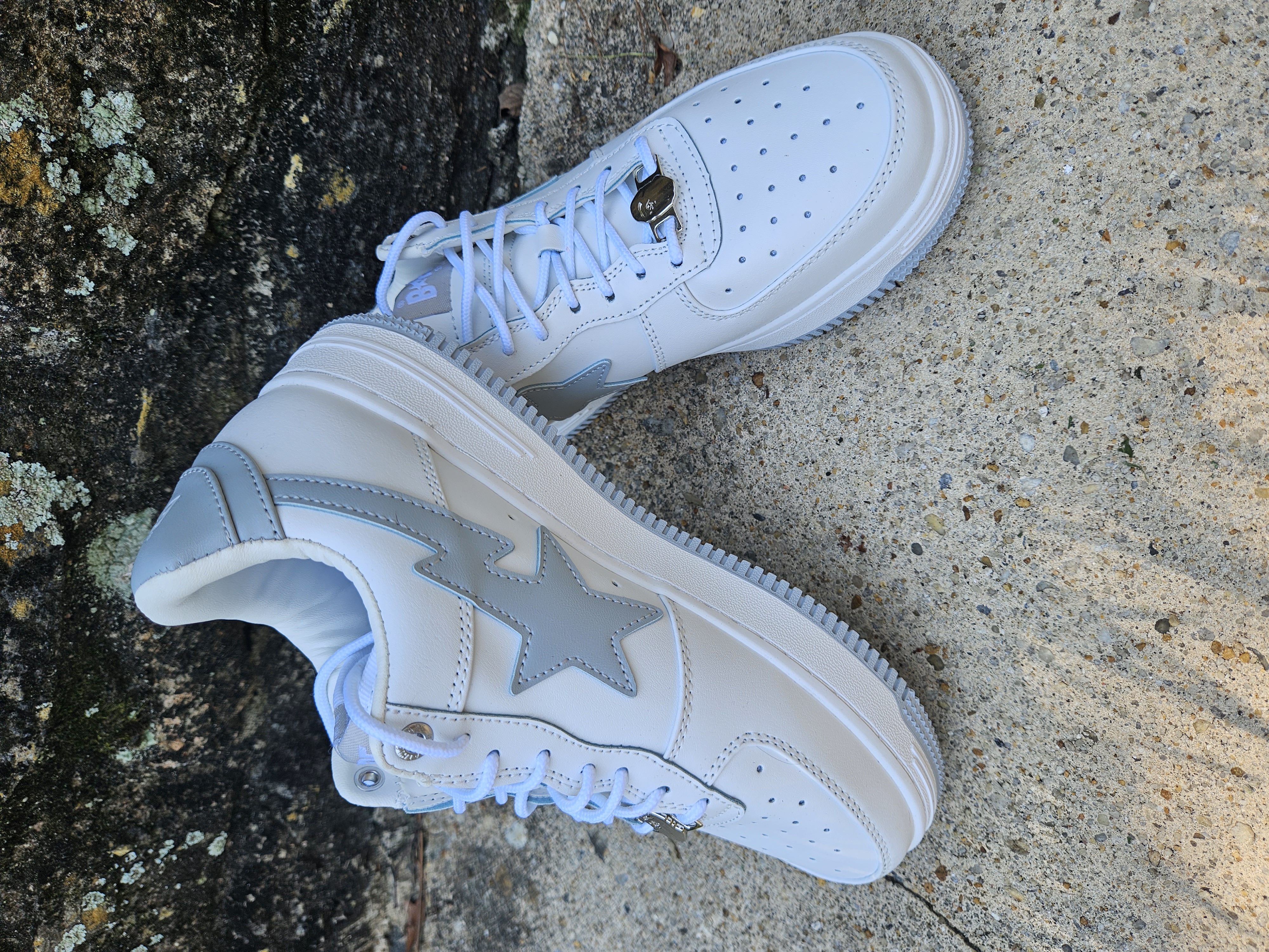 Star Designer white sneakers thumbnail