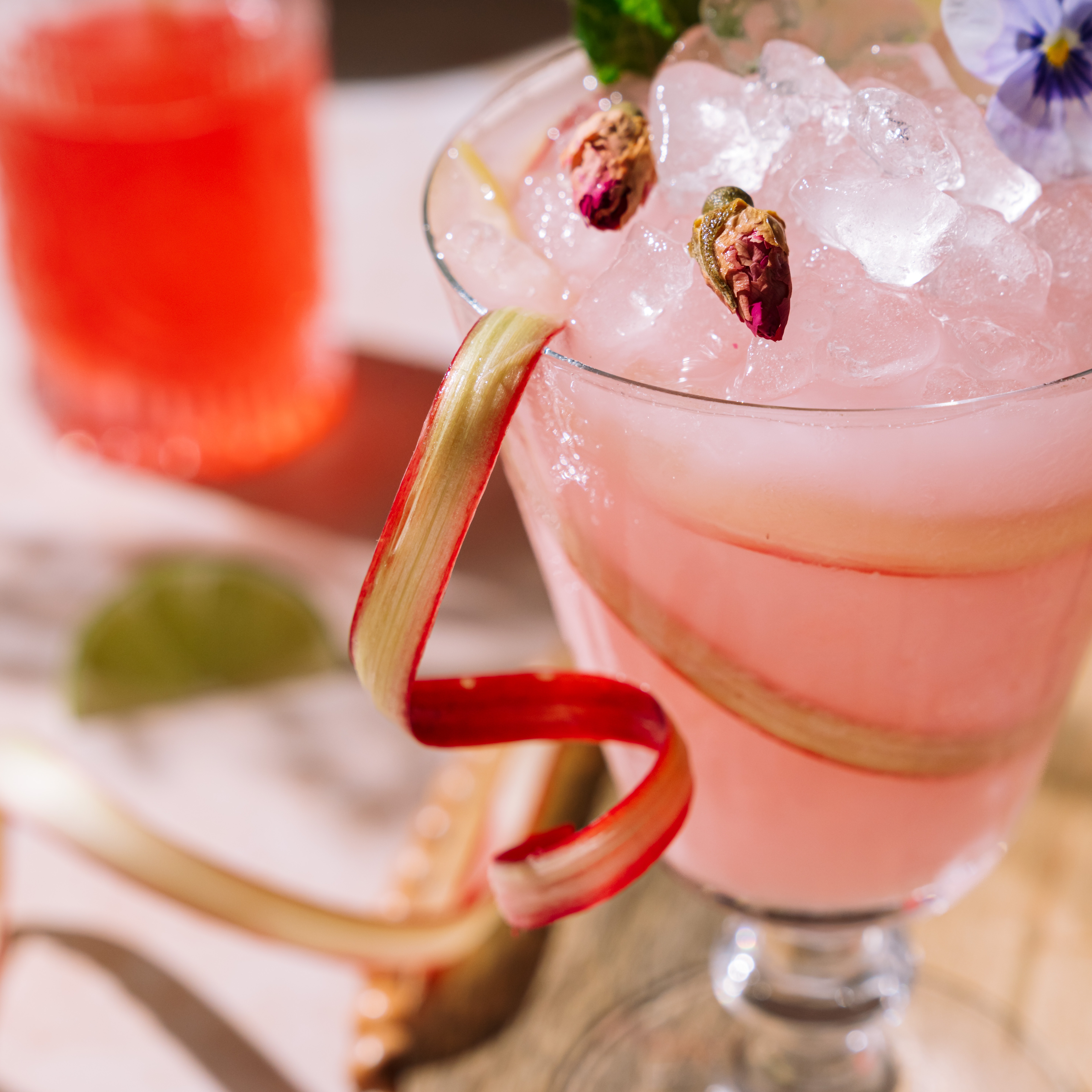 rhubarb rose cocktail thumbnail