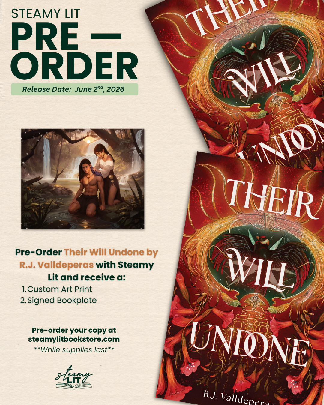 Their Will Undone by R.J. Villdeperas (Pre-Order Campaign) thumbnail