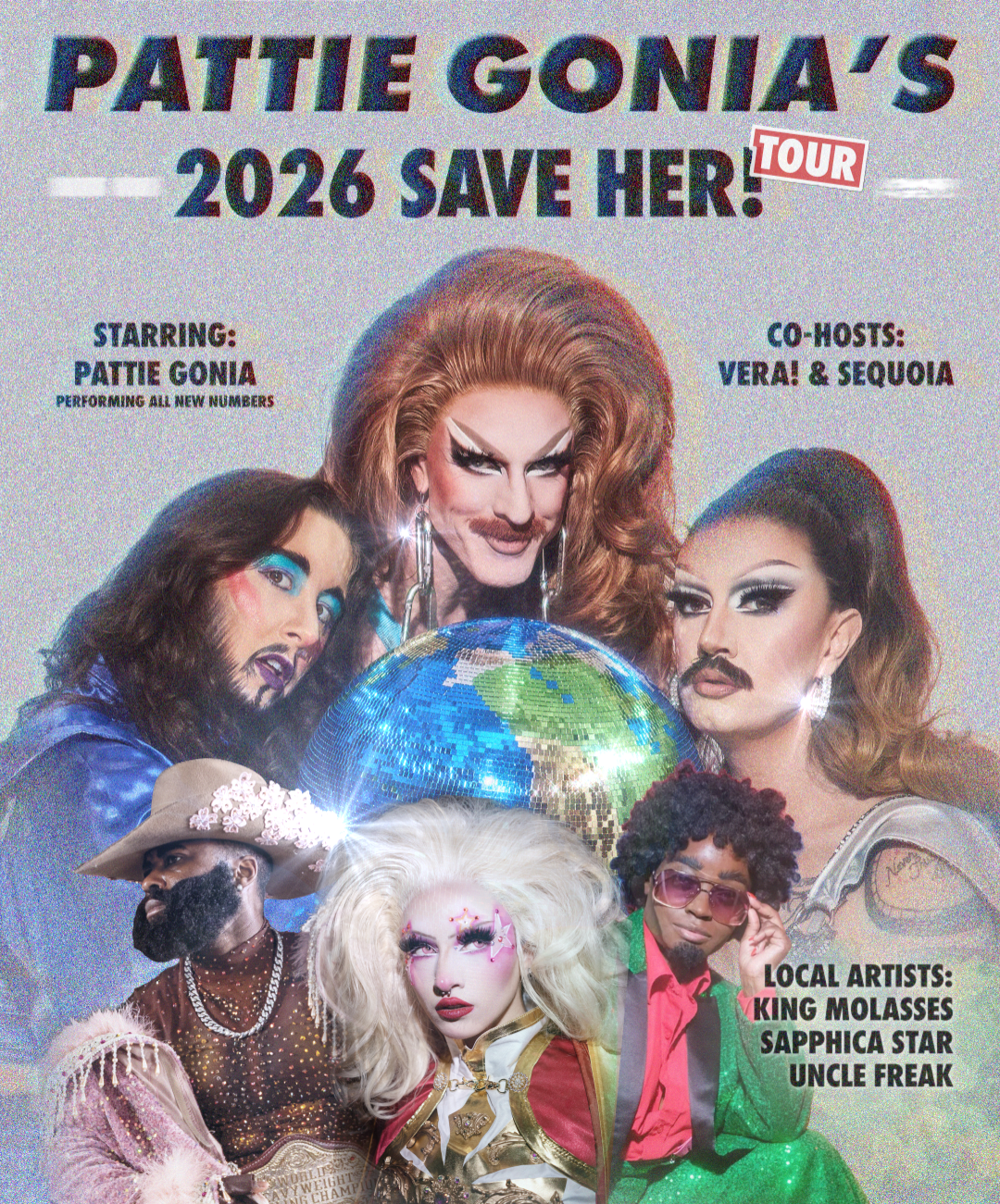 5/31 - Pattie Gonia: SAVE HER! Feat. Sequoia and VERA! thumbnail