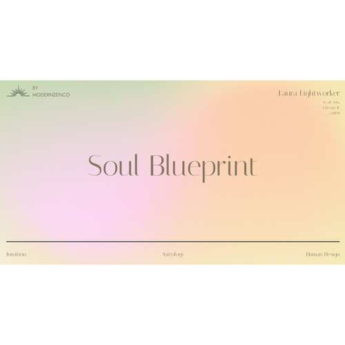 Soul Blueprint | ModernZenCo thumbnail
