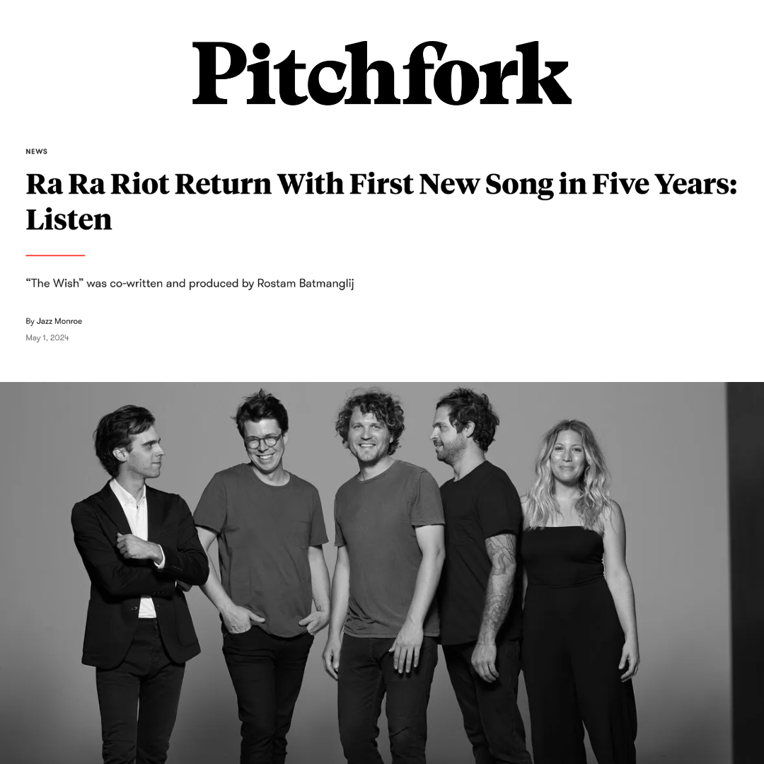 RA RA RIOT X PITCHFORK thumbnail
