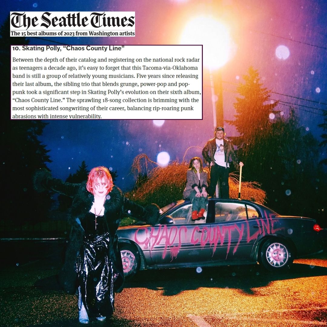 SKATING POLLY X SEATTLE TIMES thumbnail