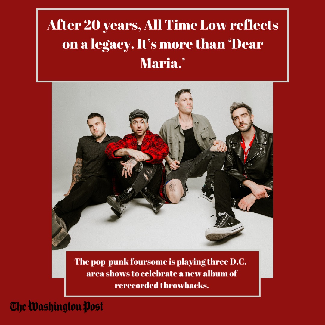 ALL TIME LOW X WASHINGTON POST thumbnail