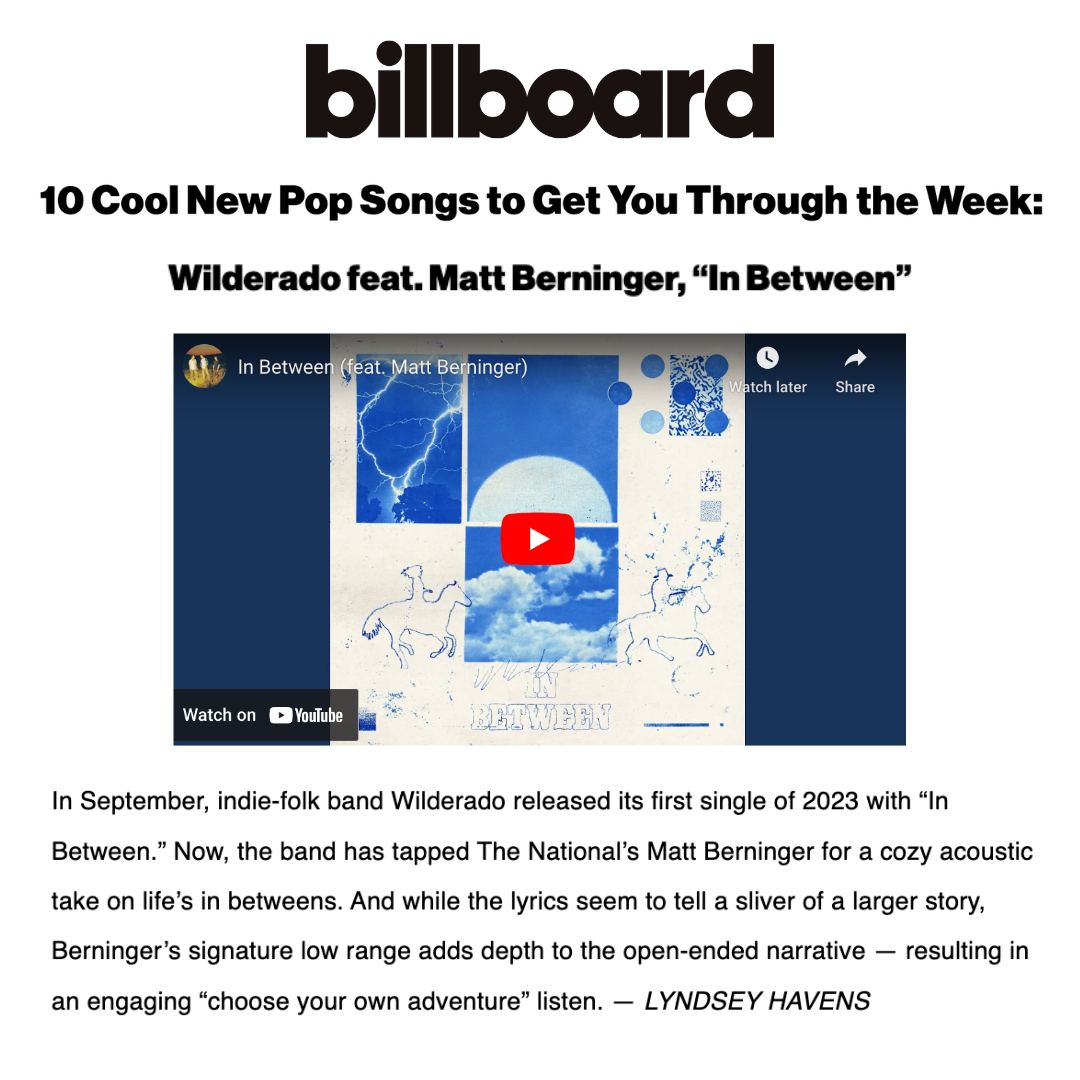WILDERADO X BILLBOARD thumbnail