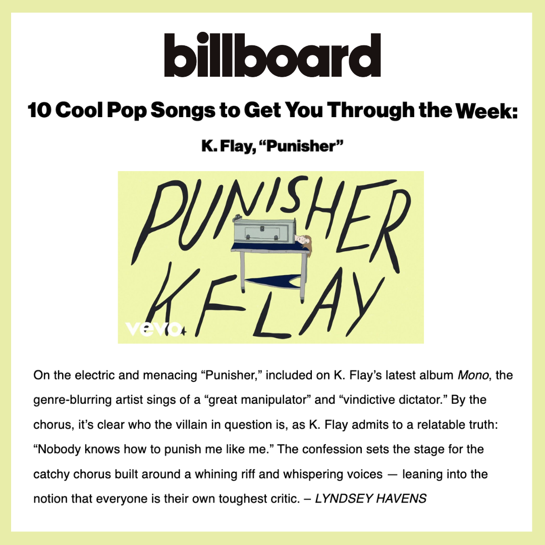 K.FLAY BILLBOARD 10 COOL POP SONGS thumbnail