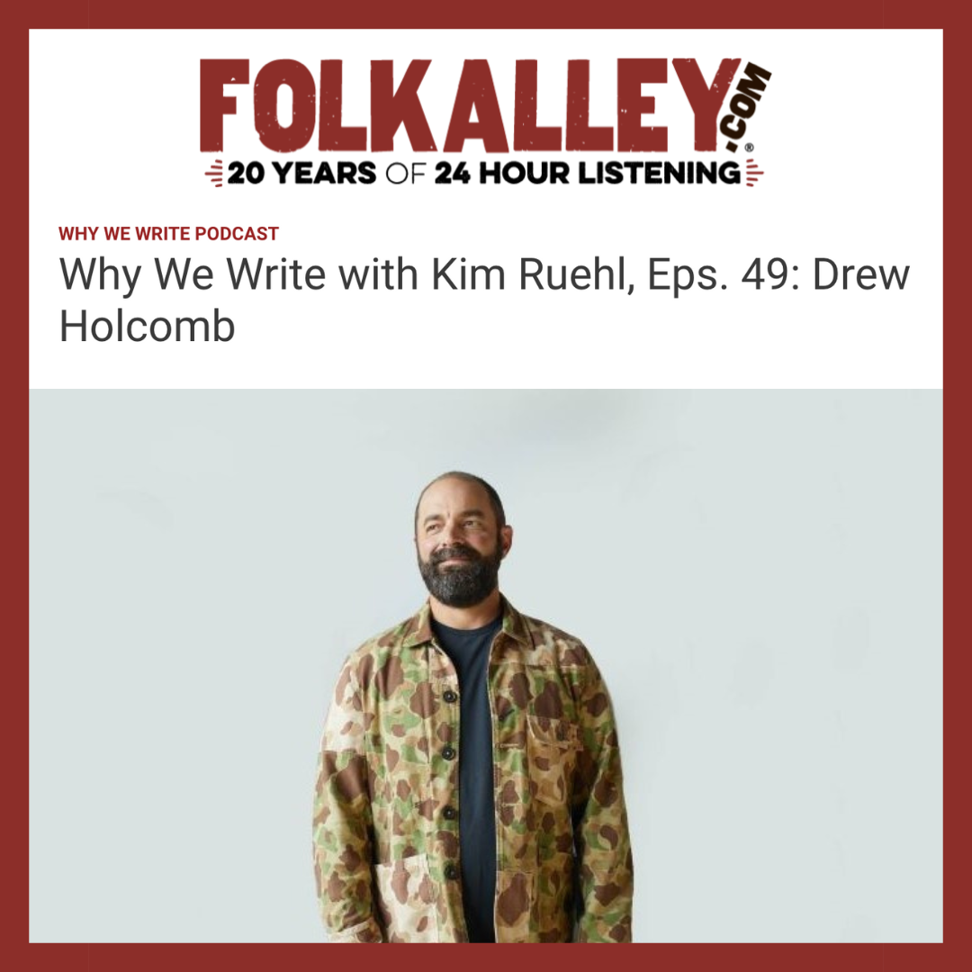 DREW HOLCOMB X WHY WE WRITE thumbnail