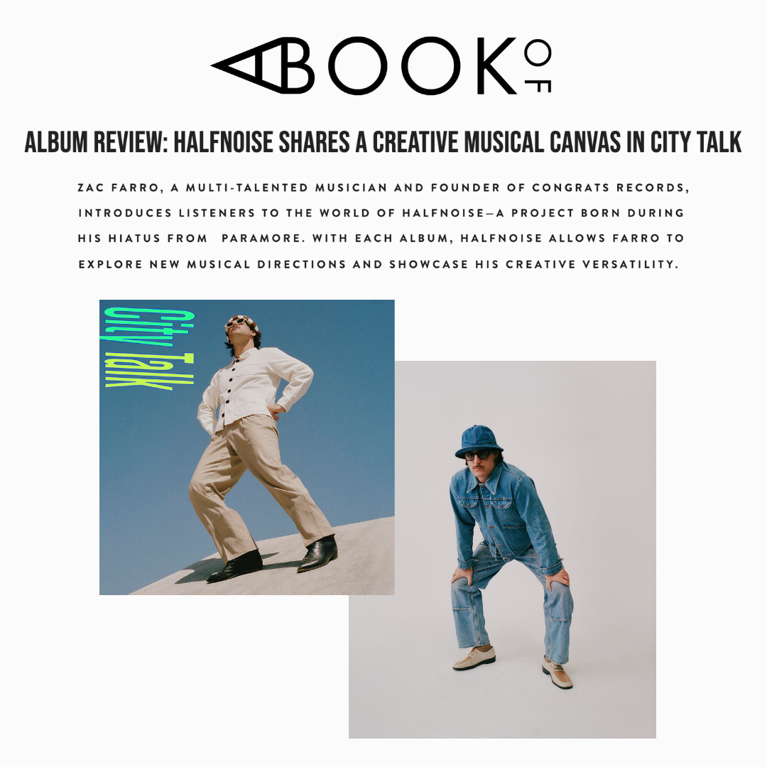 HALFNOISE X A BOOK OF thumbnail