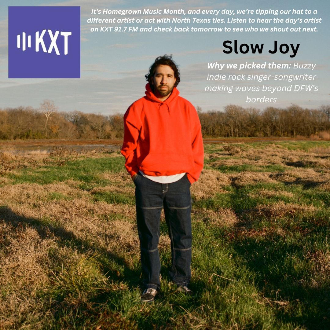 SLOW JOY X KXT Homegrown Music Month thumbnail