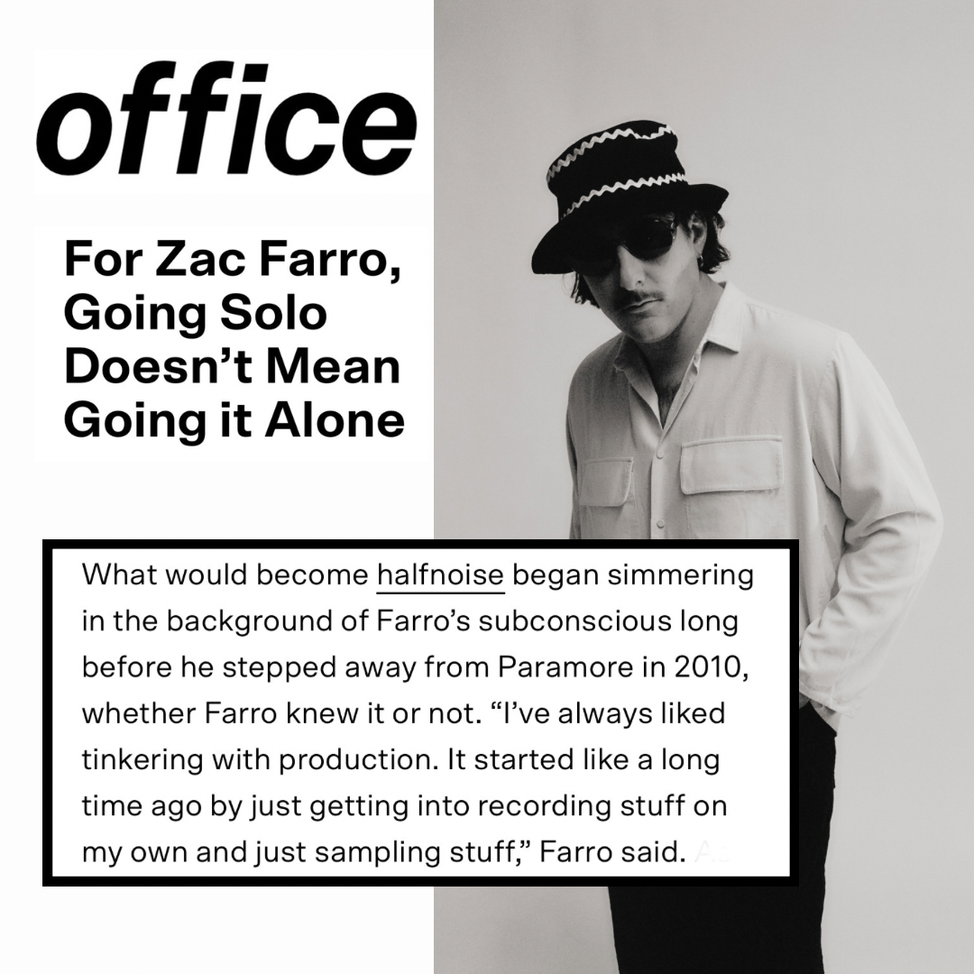 HALFNOISE X OFFICE MAGAZINE thumbnail