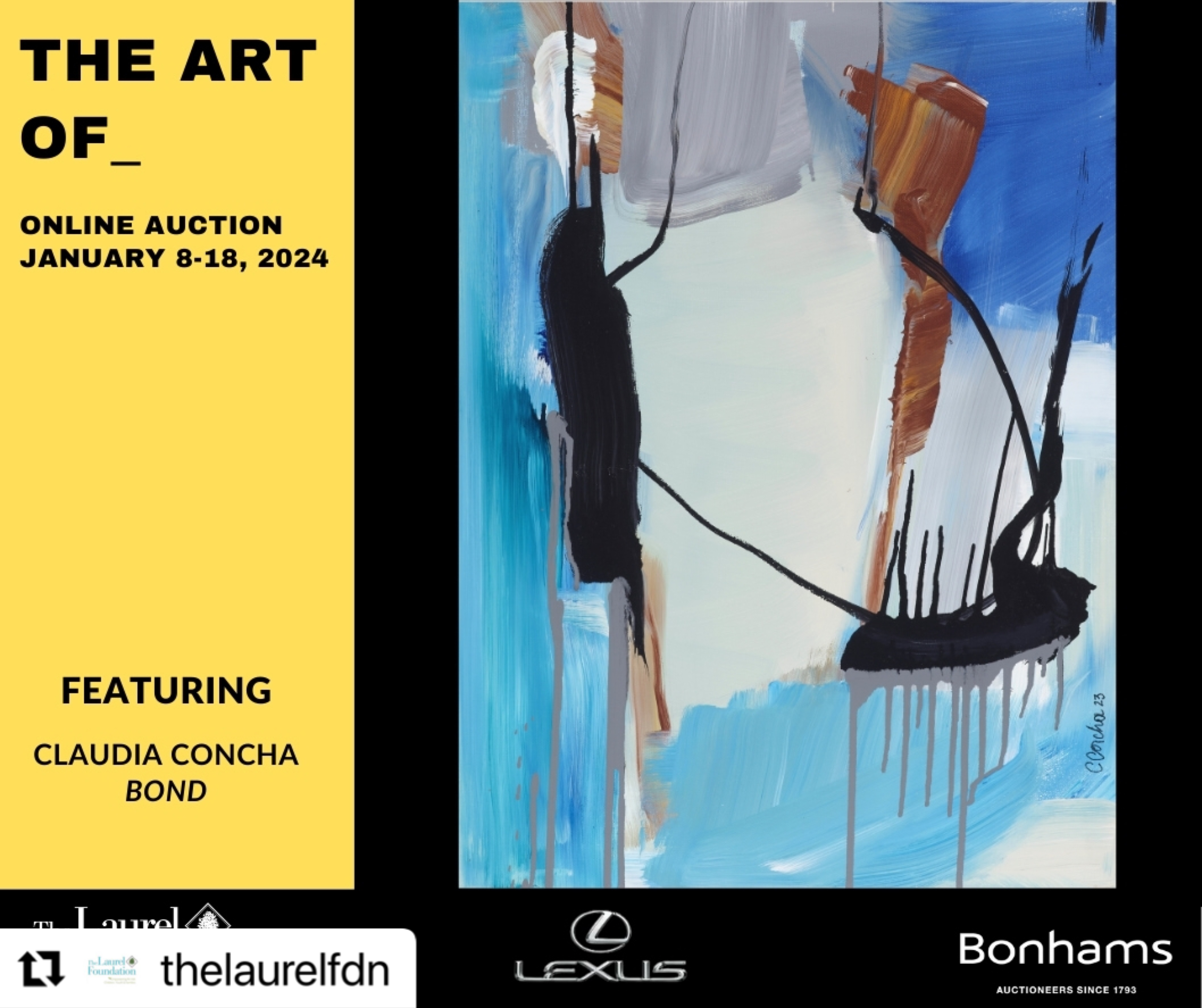 THE ART OF _AUCTION. THE LAUREL FOUNDATION thumbnail