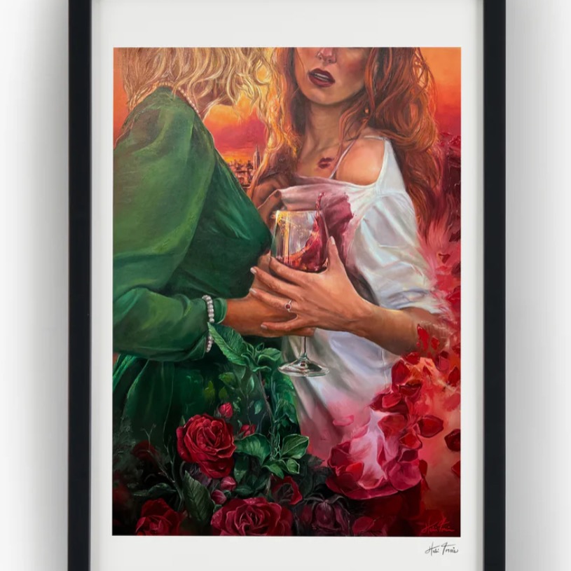 “maroon” art print  thumbnail