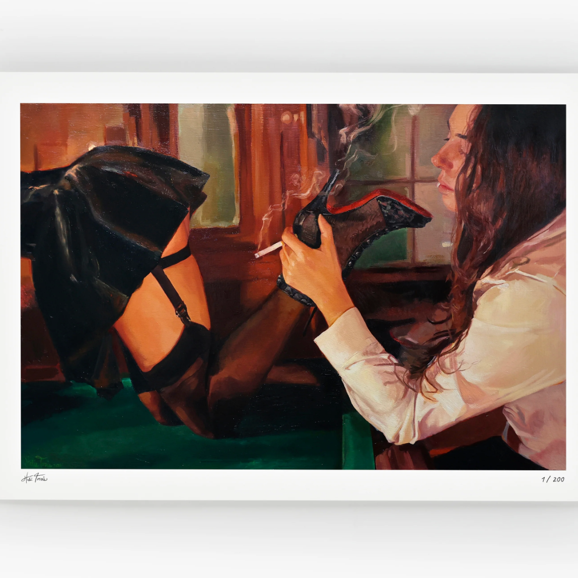 "the gaze" fine art print thumbnail