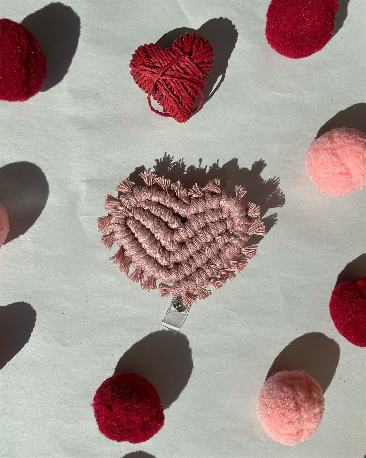 heart badge reels are now available in our shop! 💗 a perfect gift to say “thank you” to the healthcare worker in your li