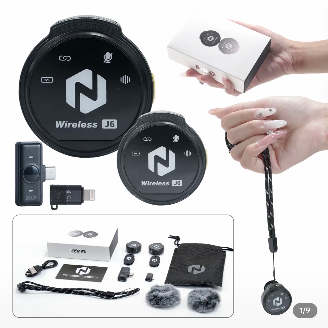 Microfone ZCCO J6 sem case thumbnail