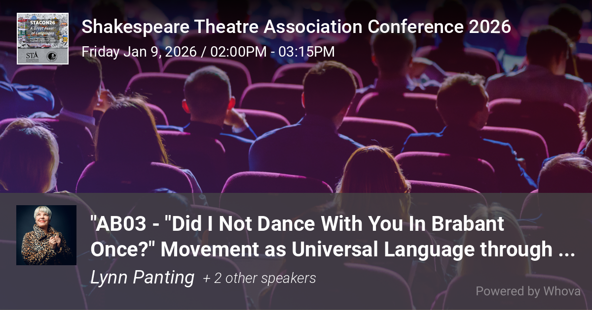 STACON26 — Lynn Panting Dance  thumbnail