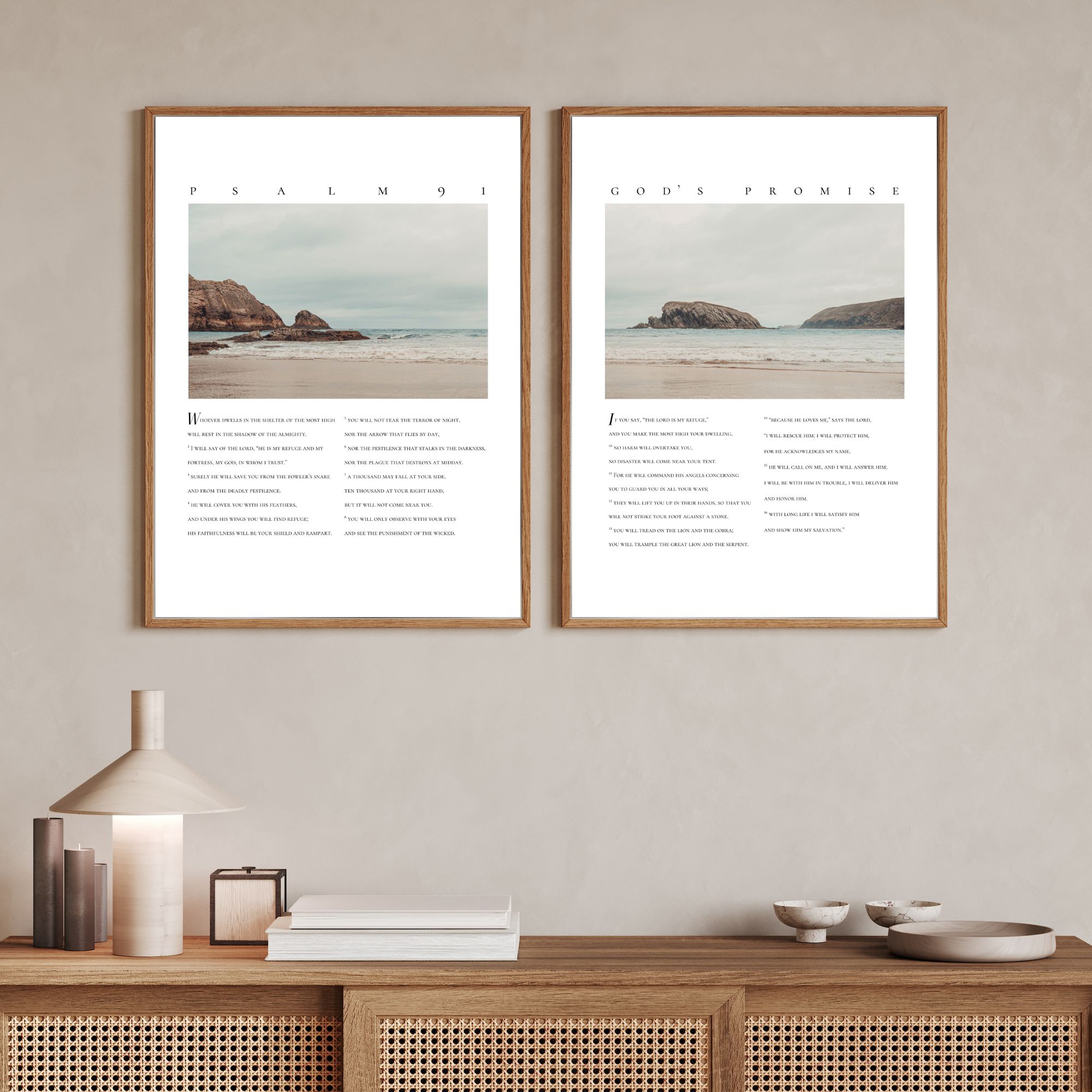 Psalm 91 digital download wall art thumbnail