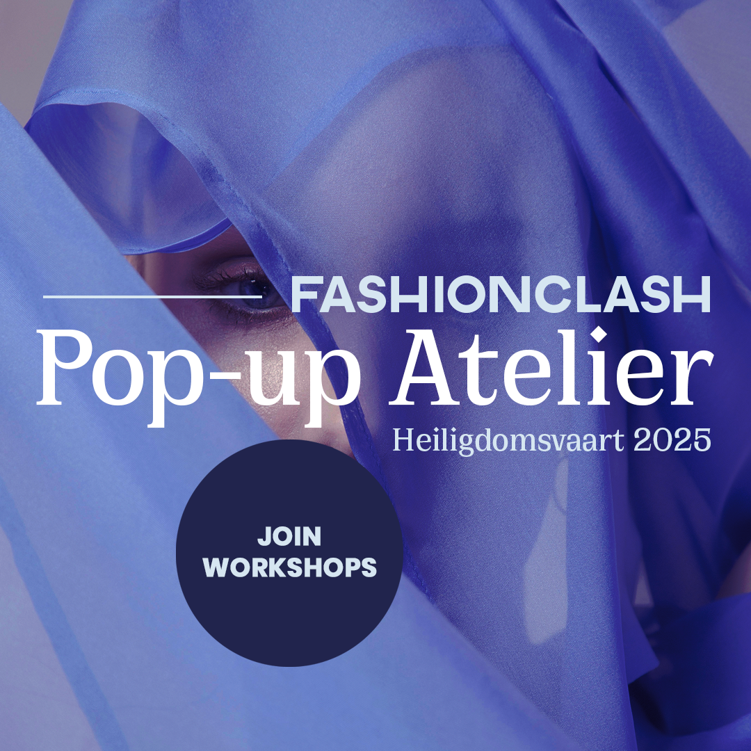 Join creative workshops in the FASHIONCLASH Pop-up Atelier for Heiligdomsvaart 2025! thumbnail