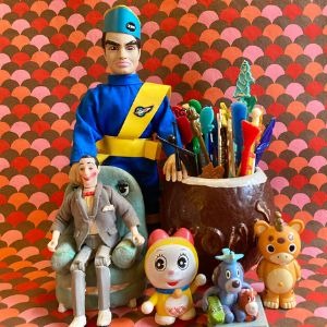 Etsy shop:  vintage toys, * clothing * collectibles: You're Not So Far Away thumbnail