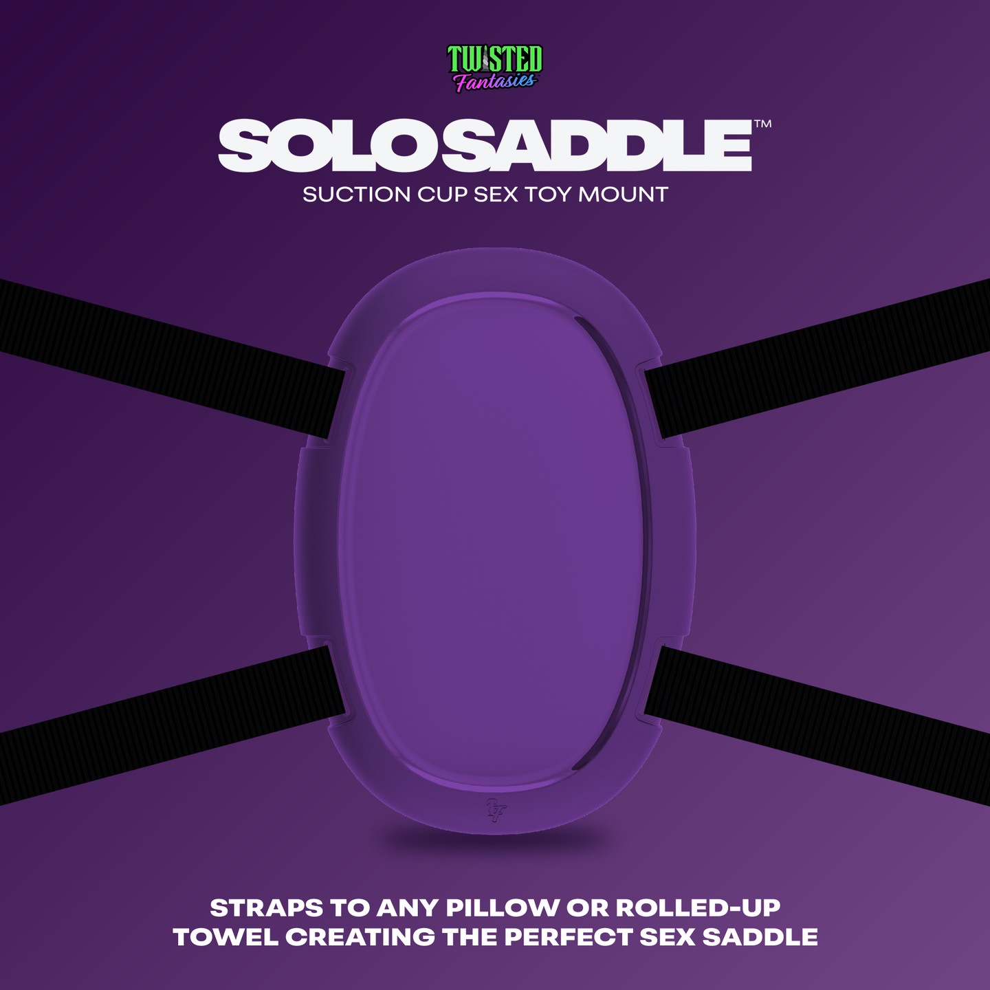 NOW AVAILABLE IN PURPLE💜 

Solo Saddle gives you a smooth light weight platform for your own personal rodeo. With 40in s