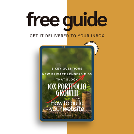 Free Private Lending Guide: 5 Key Questions New Lenders Miss That Block 10x Portfolio Growth thumbnail