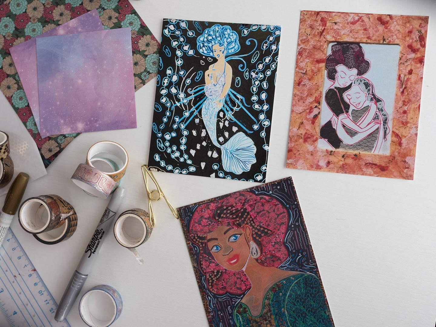 The @nakiashade_storyteller shop is live, so go ahead and order your collectible art prints!
 
For this month you get a 