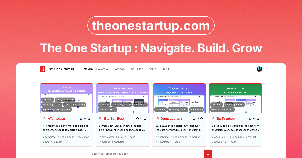 The One Startup thumbnail
