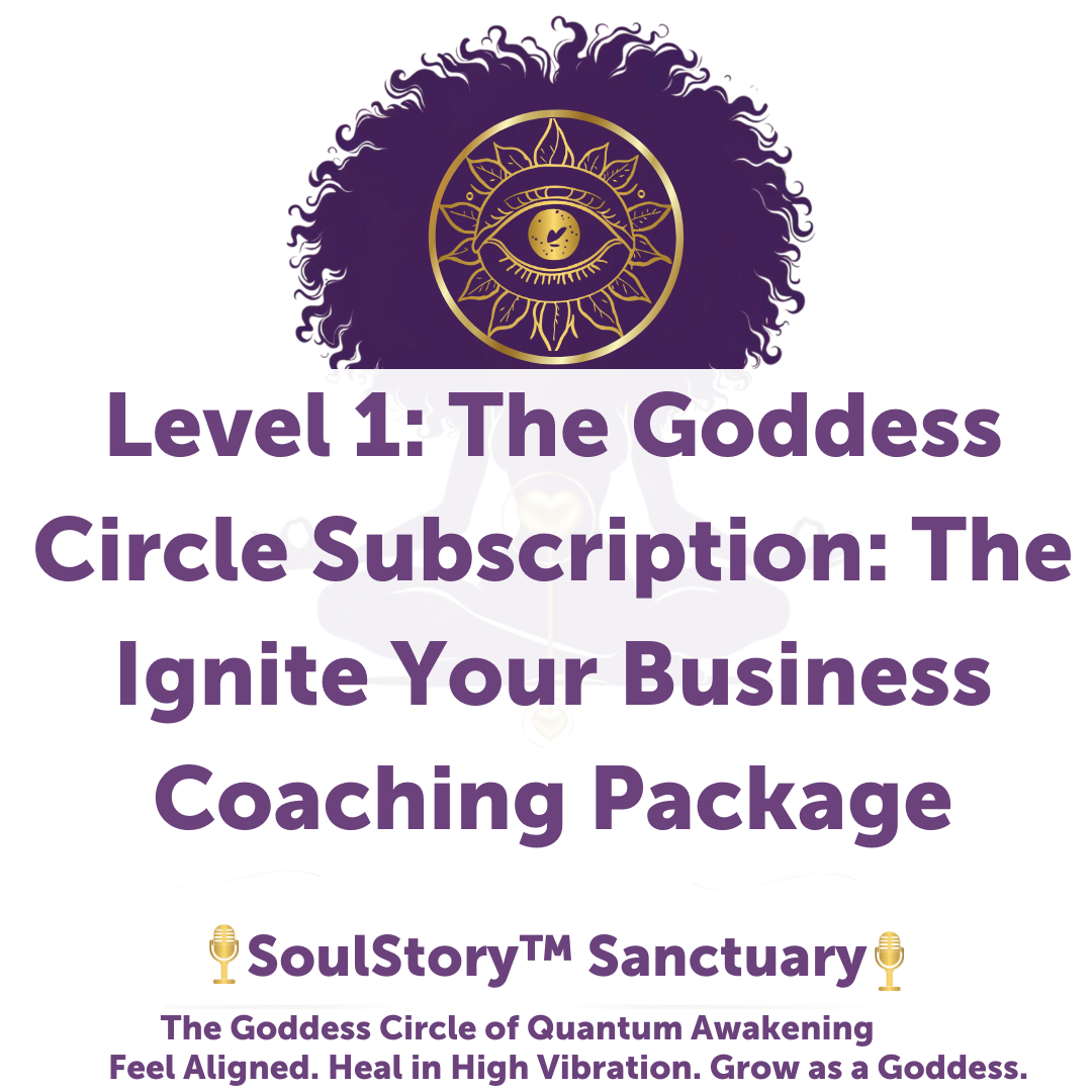 [Level 1] The Goddess Circle Subscription: The Ignite Your Business Coaching Package: Ignite Your Business Story & Reach on Social Media. ($37.00/ Month) thumbnail