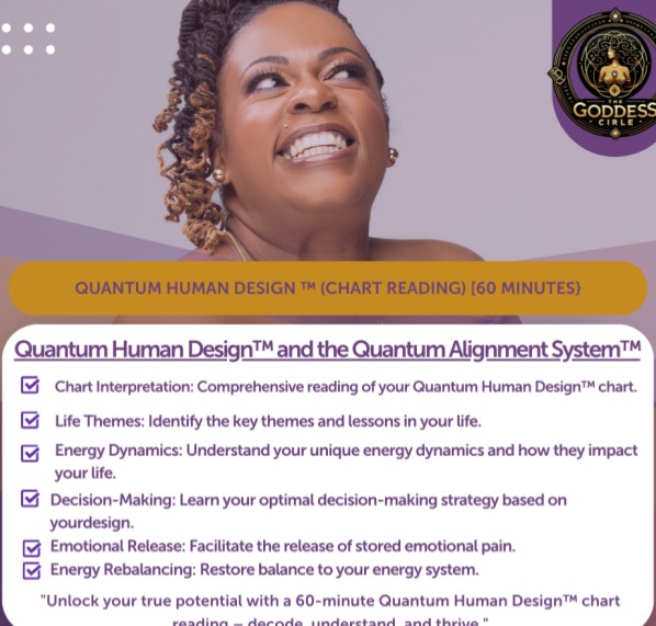 Quantum Human Design Chart Reading (60 Minutes) thumbnail