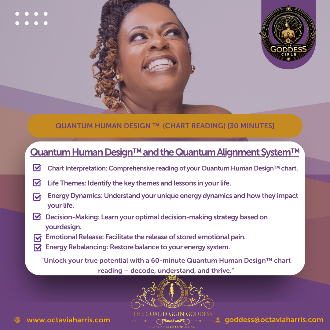  Quantum Human Design Chart Reading (30 Minutes) thumbnail