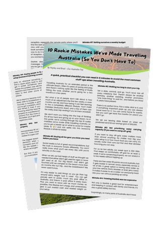 FREE Guide - 10 Rookie Mistakes to Avoid on your Big Lap thumbnail