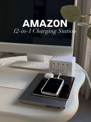 Link in bio 🔗 This 12-in-1 charging station changed EVERYTHING⚡️Retractable cables, removable wall chargers & power for 