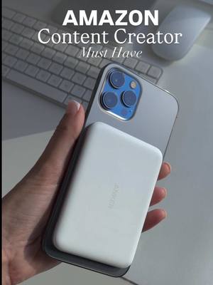 Link in bio 🔗 Film for hours without worrying about your battery 🔋✨  The ultra-slim Anker Nano Power Bank is a total gam