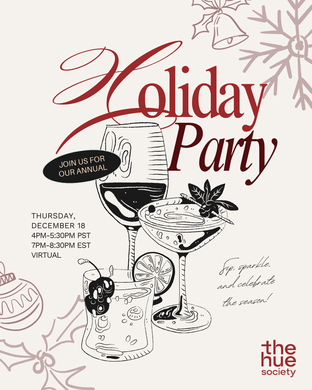 The Hue Society Holiday Party thumbnail