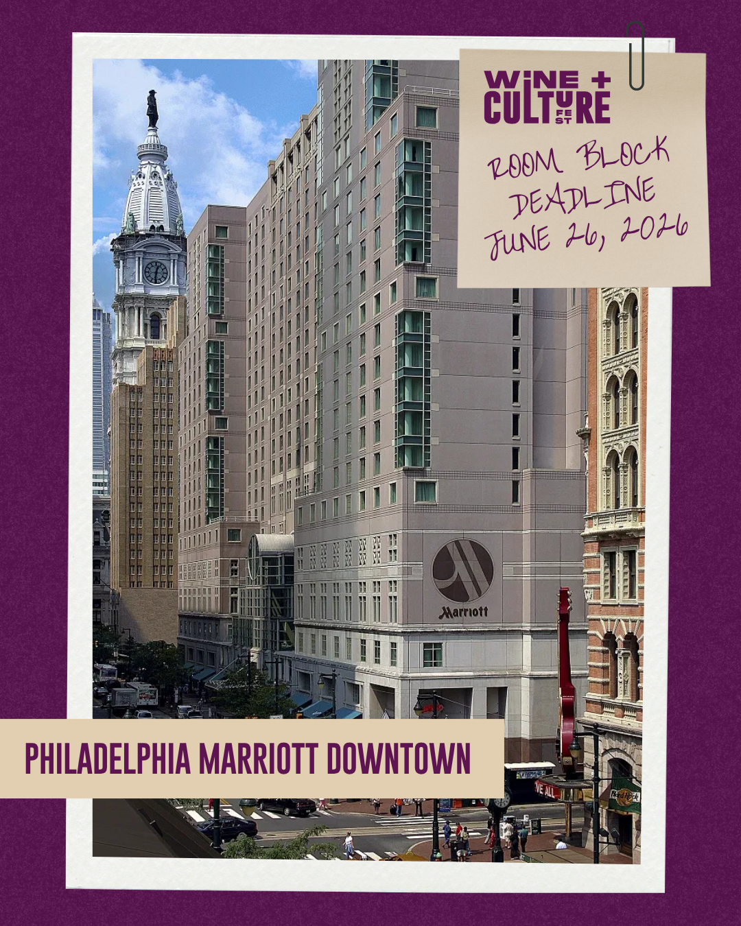 Book You Stay At Marriott Downtown Now! thumbnail