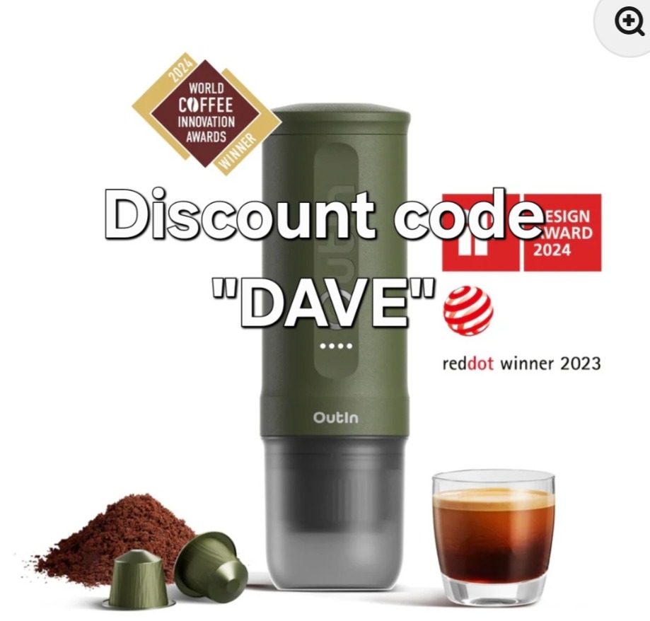DISCOUNT OutIn Portable Espresso Machine thumbnail