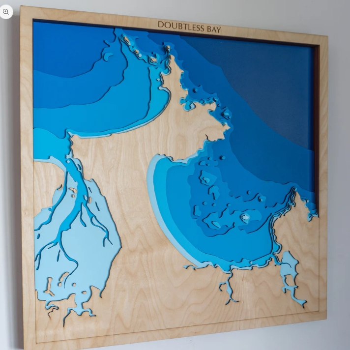 Discount "Fisheatrepeat" | NZ Made Tides Out Maps  thumbnail